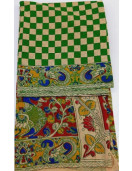 KALAMKARI PRINTED COTTON SAREE