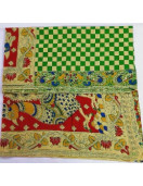 KALAMKARI PRINTED COTTON SAREE