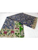 KALAMKARI PRINTED COTTON SAREE