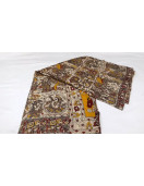 KALAMKARI PRINTED COTTON SAREE