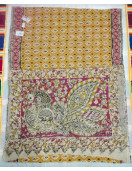 KALAMKARI PRINTED COTTON SAREE