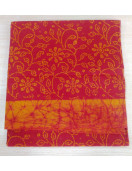 PL COTTON SAREES WITH SOLID WAX CRACK DESIGNS