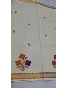 PL KERALA EMBROIDERY SAREE