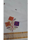 PL KERALA EMBROIDERY SAREE