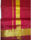 PURE SILK AND HF ZARI DHOTHY