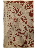 KALAMKARI PRINTED COTTON SAREE