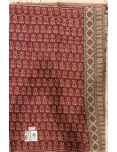 KALAMKARI PRINTED COTTON SAREE