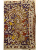 KALAMKARI PRINTED COTTON SAREE