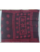 PL COTTON SAREES WITH WAX DOT PRINT DESIGNS
