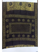 PL COTTON SAREES WITH SOLID WAX CRACK DESIGNS