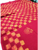 PL COTTON SAREES WITH SOLID WAX CRACK DESIGNS