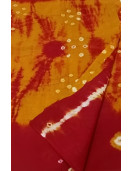 PL COTTON SAREES WITH WAX DOT PRINT DESIGNS