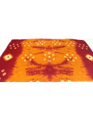 PL COTTON SAREES WITH WAX DOT PRINT DESIGNS