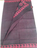PL COTTON SAREES WITH WAX DOT PRINT DESIGNS