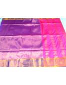 PL Polyester Big Butta Softee saree Jacquard
