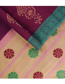 SALEM BLOCK PRINT COTTON SAREES