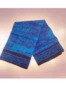 PL COTTON SAREES WITH SOLID WAX CRACK DESIGNS