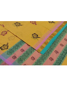 PL Salem Sarees Hand Block Printed Saree