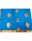 PL Polyester Big Butta Softee saree Jacquard