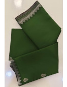 PL Salem Silk Finish Border Saree