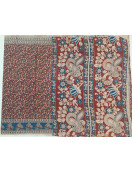 KALAMKARI PRINTED COTTON SAREE