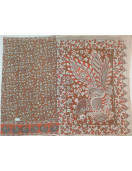 KALAMKARI PRINTED COTTON SAREE