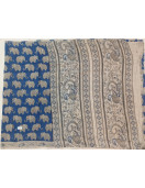 KALAMKARI PRINTED COTTON SAREE