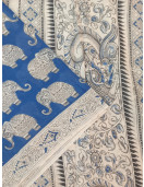 KALAMKARI PRINTED COTTON SAREE