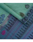 SALEM BLOCK PRINT COTTON SAREES