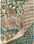 KALAMKARI PRINTED COTTON SAREE