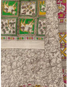 KALAMKARI PRINTED COTTON SAREE