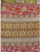 KALAMKARI PRINTED COTTON SAREE