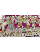 KALAMKARI PRINTED COTTON SAREE