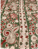 KALAMKARI PRINTED COTTON SAREE