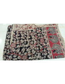 KALAMKARI PRINTED COTTON SAREE