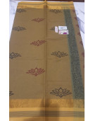 PL Salem Sarees Hand Block Printed Saree