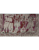 KALAMKARI PRINTED COTTON SAREE