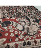 KALAMKARI PRINTED COTTON SAREE