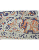 KALAMKARI PRINTED COTTON SAREE