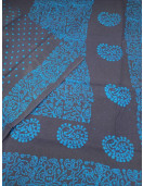 PL COTTON SAREES WITH WAX DOT PRINT DESIGNS