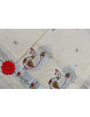 PL KERALA EMBROIDERY SAREE