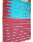 THIRUBHUVANAM HF ZARI SILK SAREE 550 MTS