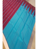 THIRUBHUVANAM HF ZARI SILK SAREE 550 MTS