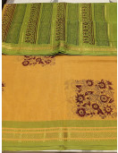 MANAMEDU BLOCK PRINTED SAREES WITH BLOUSE