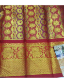 THIRUBHUVANAM HF ZARI SILK SAREE WITH BLOUSE