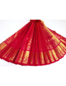THIRUBHUVANAM HF ZARI SILK SAREE WITH BLOUSE