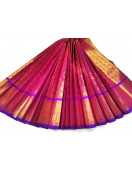 THIRUBHUVANAM HF ZARI SILK SAREE WITH BLOUSE
