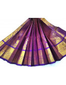 THIRUBHUVANAM HF ZARI SILK SAREE WITH BLOUSE