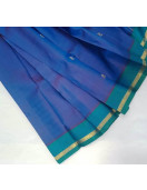 THIRUBHUVANAM PURE ZARI SILK SAREE 550MTS