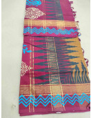 MANAMEDU BLOCK PRINTED SAREES WITH BLOUSE